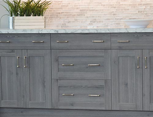 modern frameless cabinets shaker style