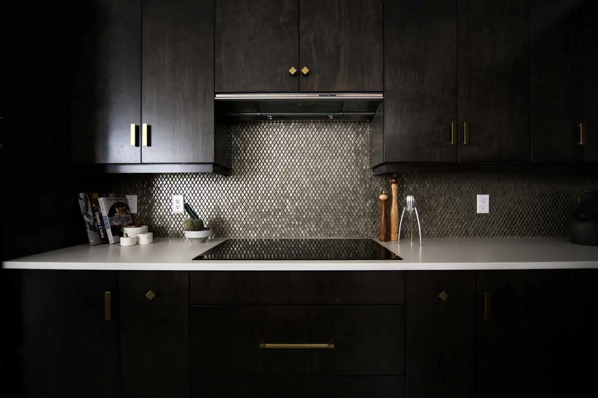 kitchen design dark black cabinets for modern style