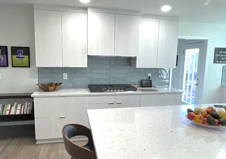 white countertop from Upstate Granite Solutions