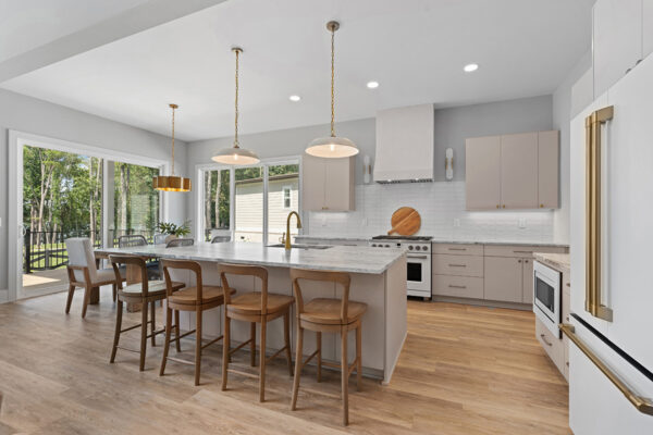 kitchen with neutral color palette